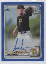2020 Bowman Chrome Sapphire Edition Prospect Aaron Shortridge #BSPA-ASH Auto h1k