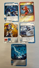 LEGO&reg; Ninjago 2116 Krazi Masters Of Spinjitzu full set with cards - used