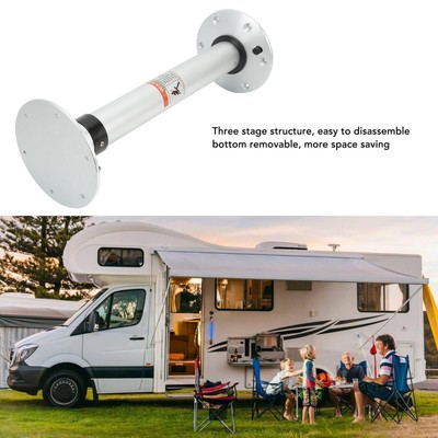 _RV Table Leg Alloy 490MM 745MM Table Pedestal Lifting Folding Height Base Mount