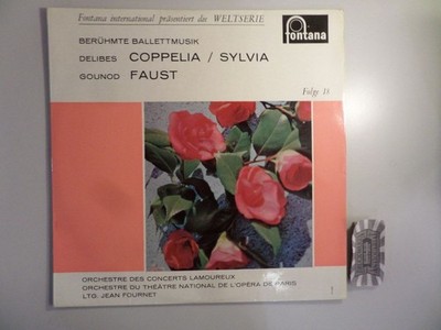 Berühmte Balletmusik : Delibes / Gounod [Vinyl, LP, 695 019 KL]. Delibes : Coppe