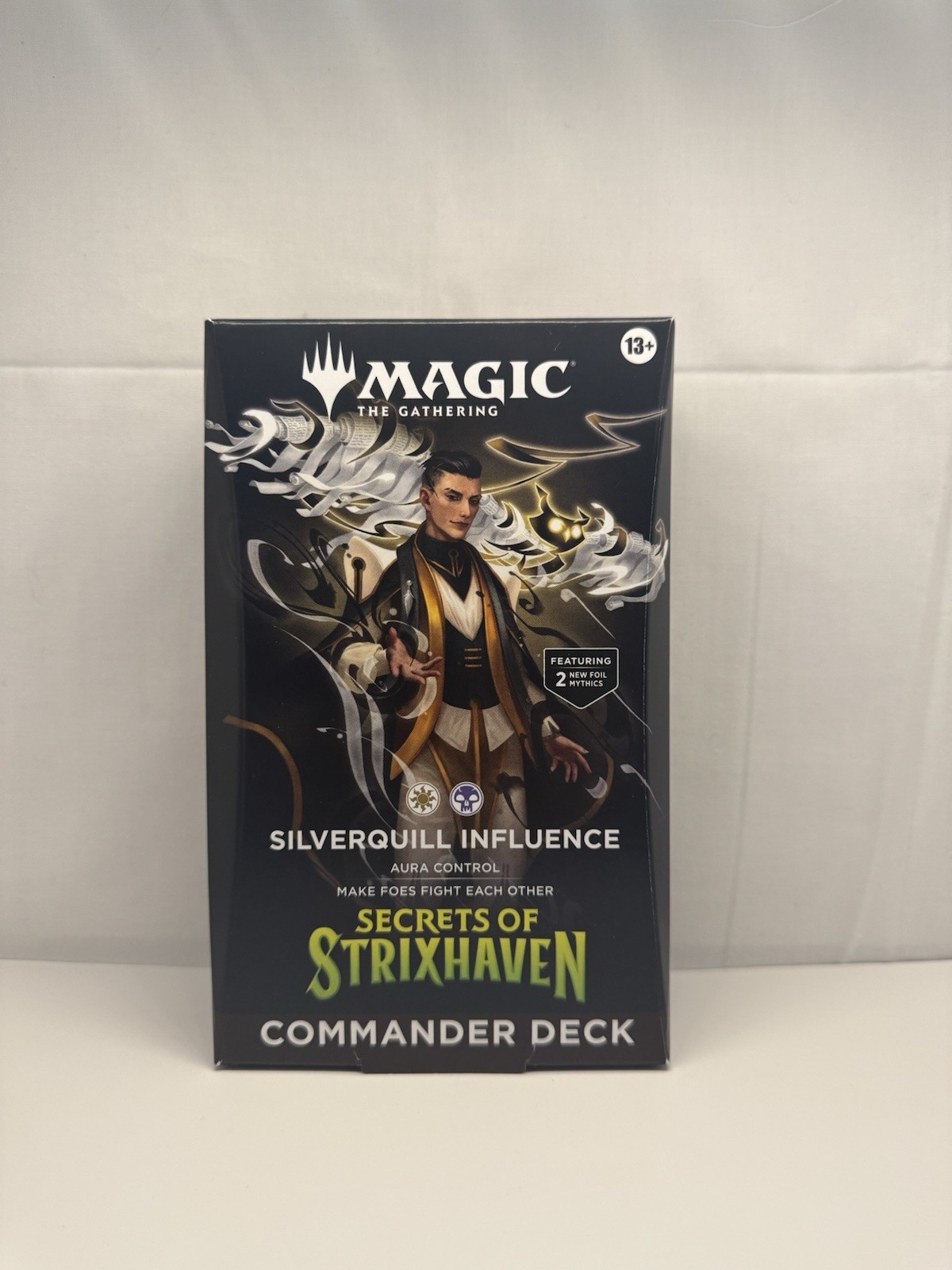 Silverquill Influence Commander Deck Secrets of Strixhaven Sealed English MTG