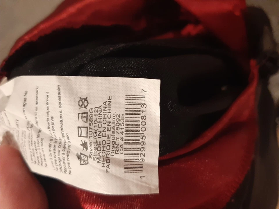 Bata de vestir con capa de Gryffindor grande para niños de Harry Potter Foto 4 de 4