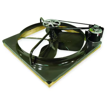 Dayton 2Eax5 Whole House Fan, 24 In, 115 Volt