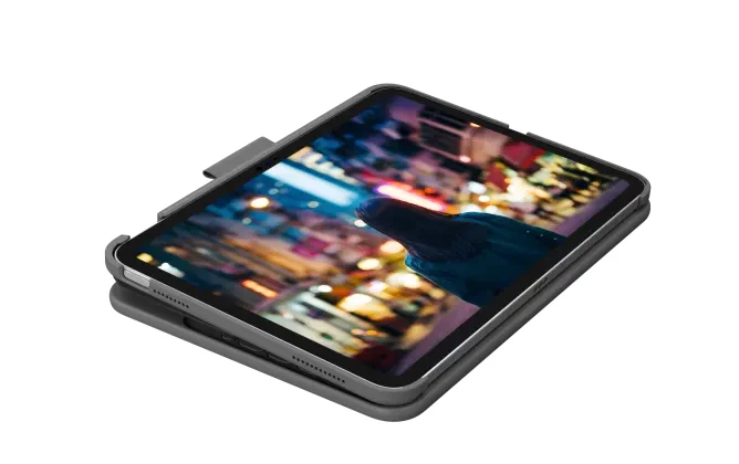 LOGITECH SLIM FOLIO 10.9 APPLE IPAD 10TH GEN CARRYING CASE OXFORD GRAY 920011368 - Image 3 of 4