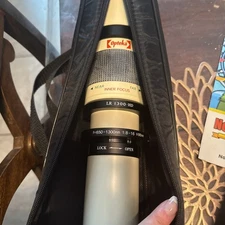 Opteka 1278 650-1300mm HD F/8-16 Telephoto Zoom Lens Soft Case Cannon Adapter 