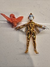 Telepix Silverhawks Copper Kidd Figure with May-day bird 1986 Vintage
