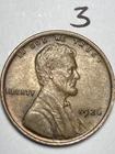 1926 (P) LINCOLN WHEAT CENT, AU (ALMOST UNCIRCULATED) CONDITION, #3