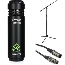 Lewitt LCT 040 MATCH Small-diaphragm Condenser Microphone With Stand and Cable