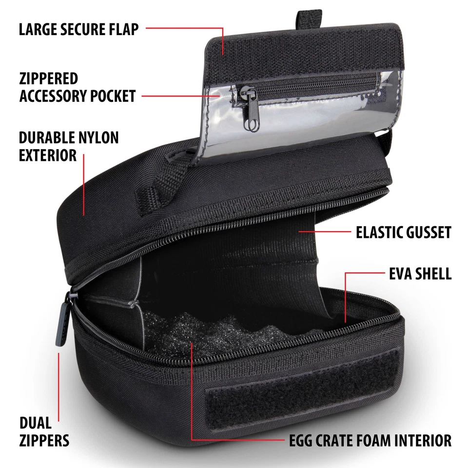 Quick Access DSLR Hard Shell Camera Case w/ Accessory Storage & Padded Interior - Image 4 of 4