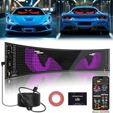 Devil Eyes Light for Windshield Cars/SUVs Programmable LED 1PCS-15"x4" 1PCS