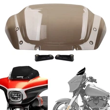 10'' Windscreen Windshield Fit For Harley Touring CVO Street Glide 2023 2024