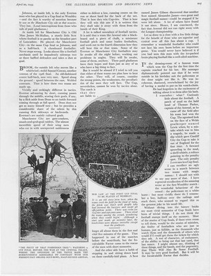 FUSSBALL The FA Cup Final Occasion and Crowd - 2x Vintage Prints 1933