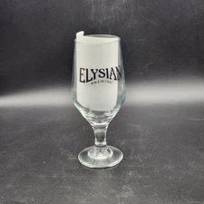 Elysian Brewing Beer Glass Stem Pilsner Tasting Chalice 6.5 Inch 10 oz