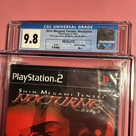 Shin Megami Tensei: Nocturne PS2 Graded CGC 9.8 A++ Sealed