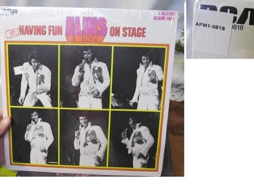 Elvis Presley Record Having Fun with Elvis on Stage Sealed RCA AFM1--0818