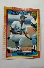 1990 Topps - Frank Thomas #414 Name on Front (RC)