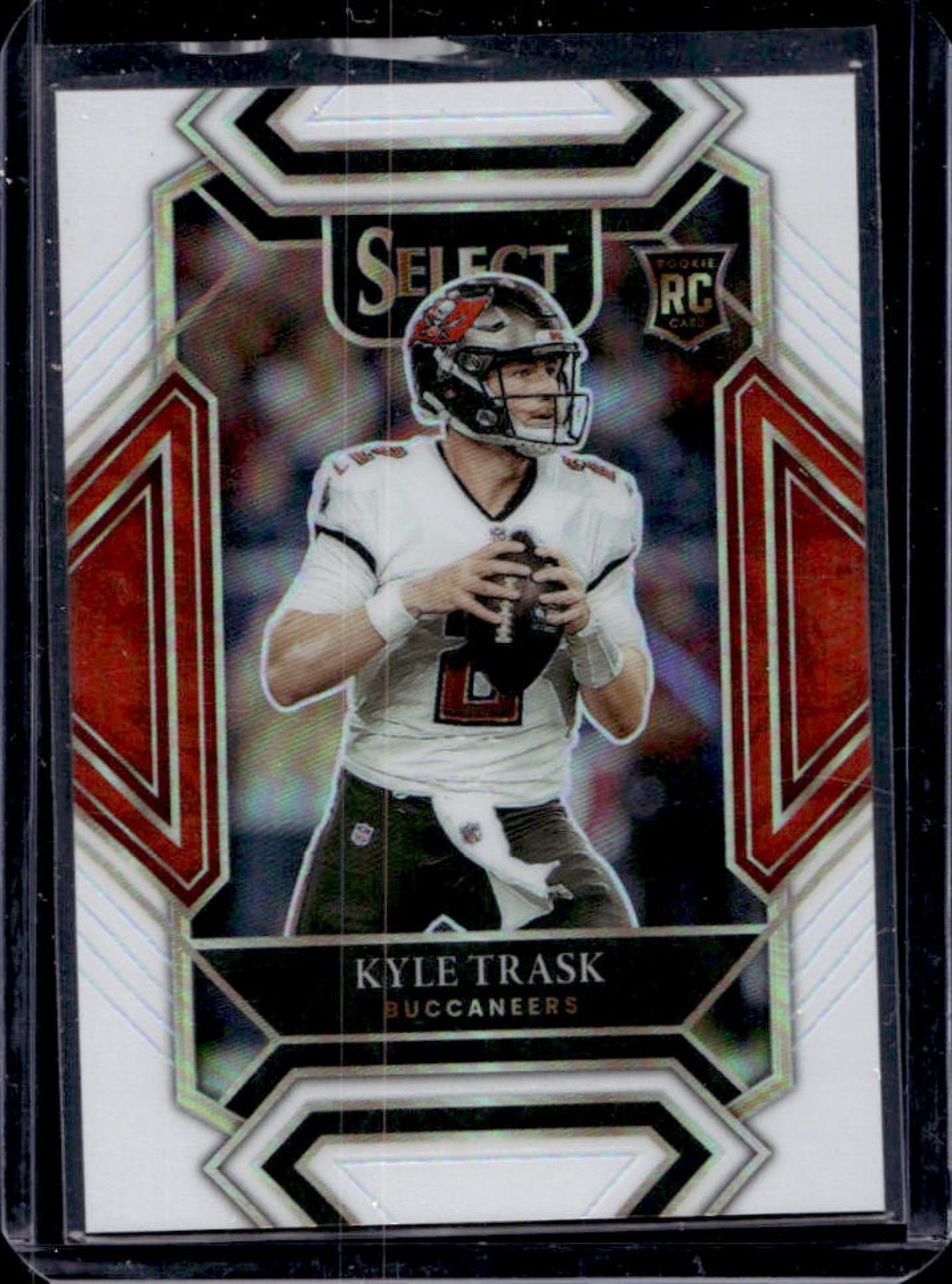 2021 Select Kyle Trask RC White Prizm Rookie Club #13/35 Buccaneers