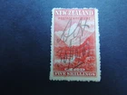 1934 New Zealand 5s deep red SG329 Fiscally Used