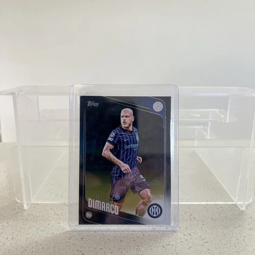 2025-26 Topps UCC Federico Dimarco Black 10/10 Inter Milan BOOKEND