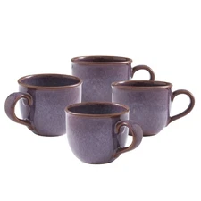Portmeirion Minerals Mug, Set of 4 - Amethyst