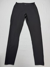 Uniqlo Leggings Women Large Black Stretch High Rise Athleisure Uv Protection