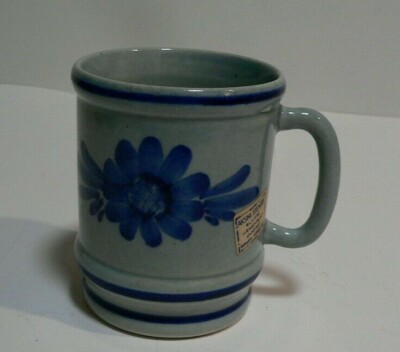 Vintage Aksini Stento Blyfri Handmalet Ounfast Dansk Arbejde