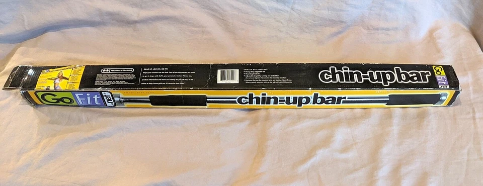 NEW GoFit Go Fit Chin-Up ChinUp Pull-Up Bar Doorway Adjustable Home Gym Fitness - Image 4 of 4