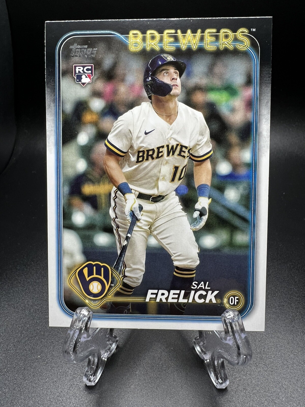 2024 Topps Series 1 Sal Frelick #76 RC Rookie Card Milwaukee Brewers