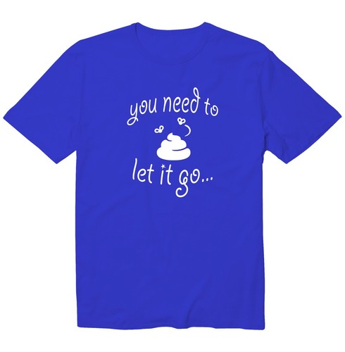 You Need To Let It Go... Funny Yoga Workout Unisex Kid Youth Graphic T-Shirt - Picture 6 of 14