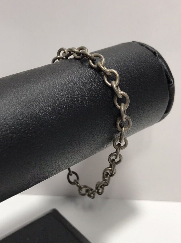 Vintage 925 Solid Sterling Silver ROLO CABLE LINK… - image 2