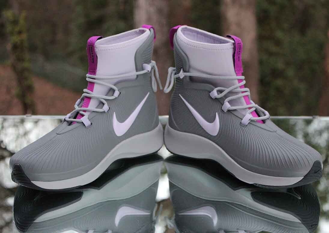 Nike Binzie Boot Smoke Grey Size 5Y Violet Frost BQ5380-003 | eBay