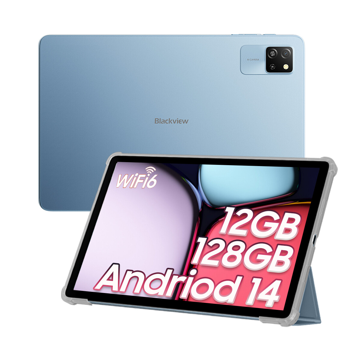 Blackview Tab 60 WiFi 6 Tablet 12GB+128GB 10.1