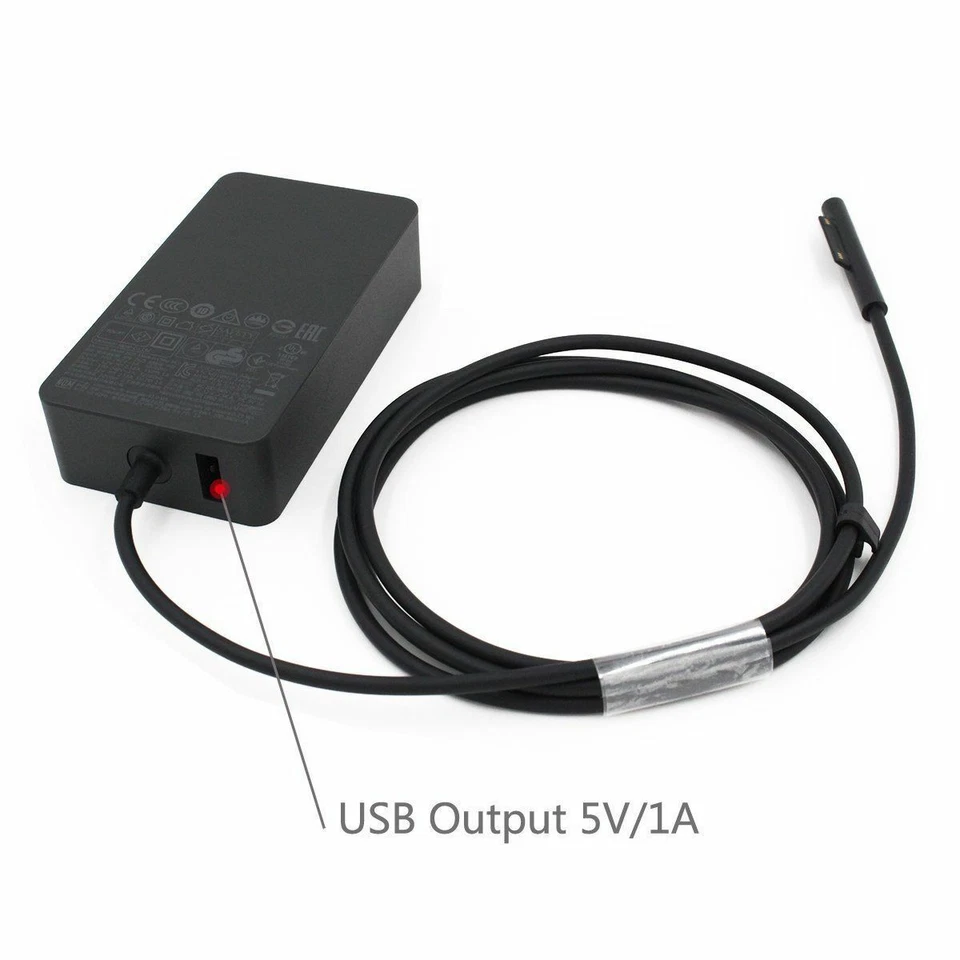 65W AC Charger Power Supply For Microsoft Surface Book Pro 3 4 5 1706 Adapter US - Image 3 of 4