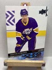 AUSTIN STRAND 2020-21 Upper Deck Extended Series Young Guns #722 Rookie Kings 