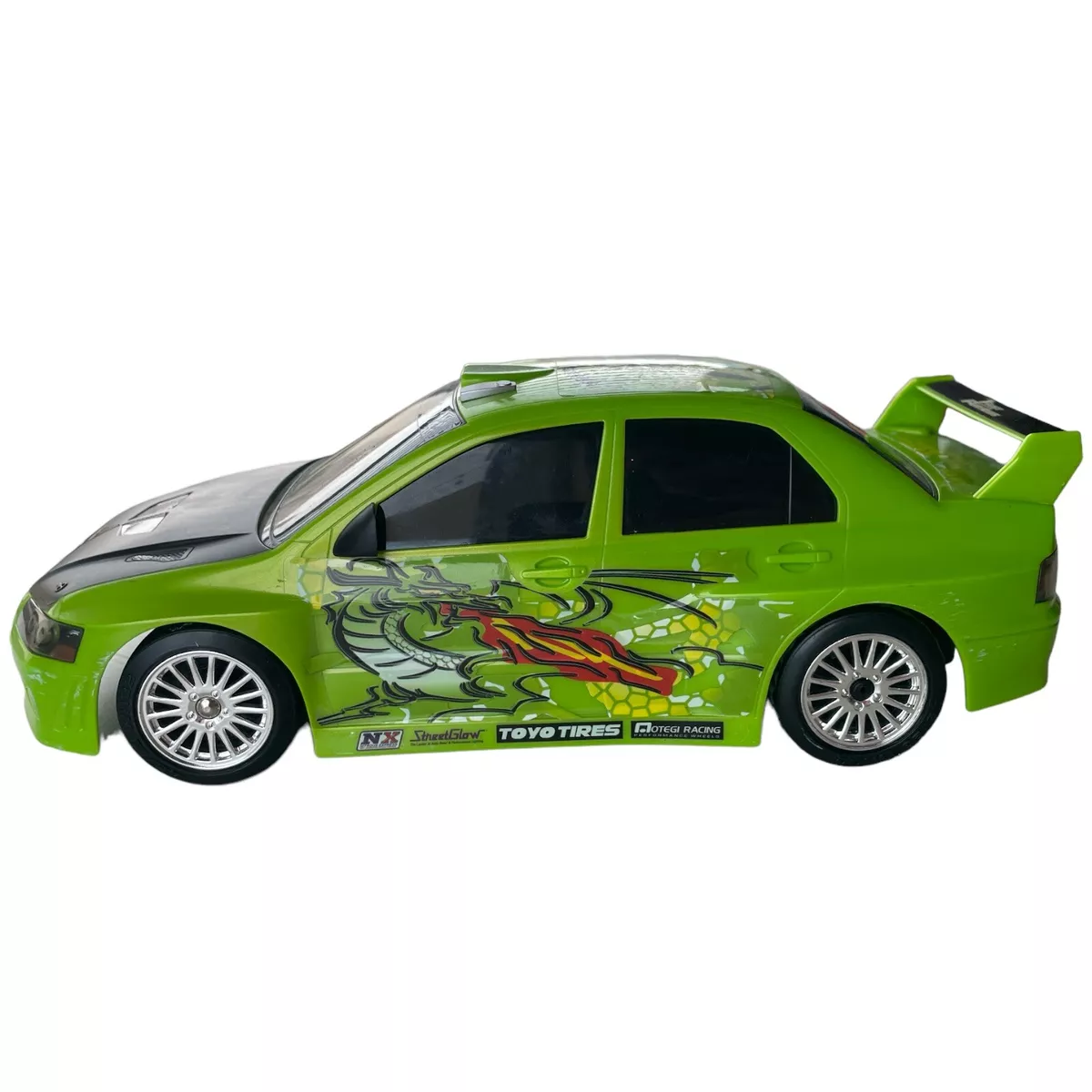 Rare The Fast and Furious Mitsubishi Lancer Evolution RC Car NO