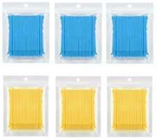 100 Stück Einweg Wimpern Wimpern Mikro Pinse...