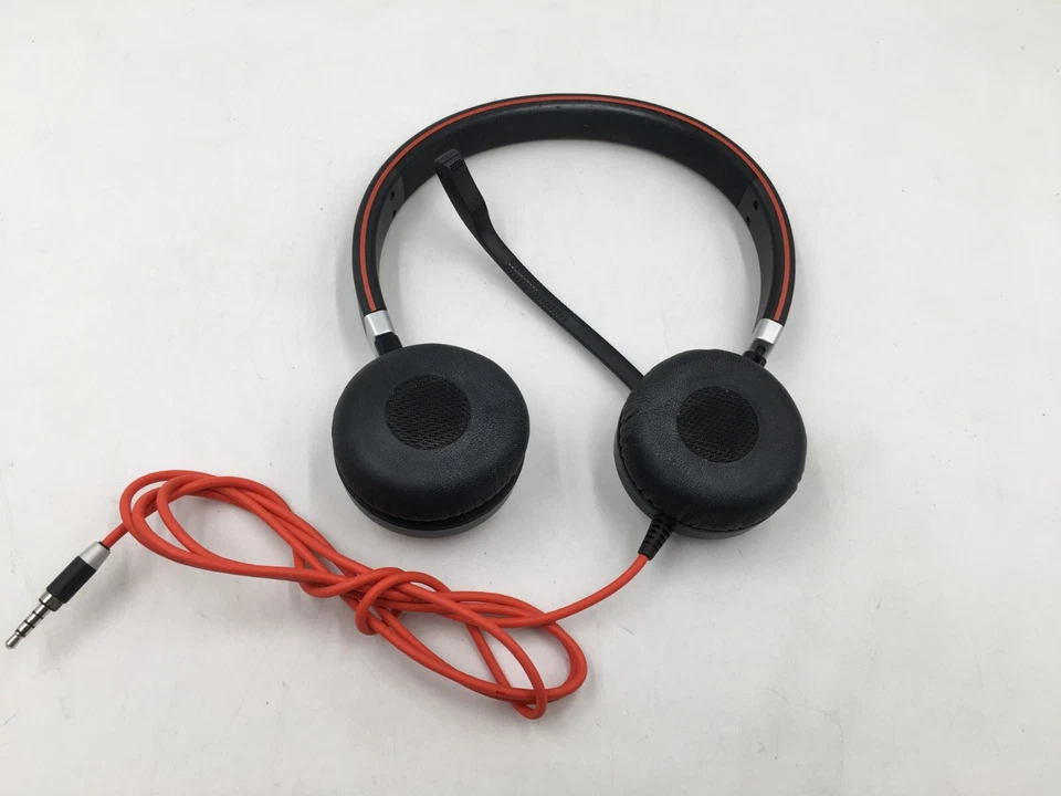 JABRA HSC017 Replacement Stereo Wired Headset Free Shipping - Image 2 of 4