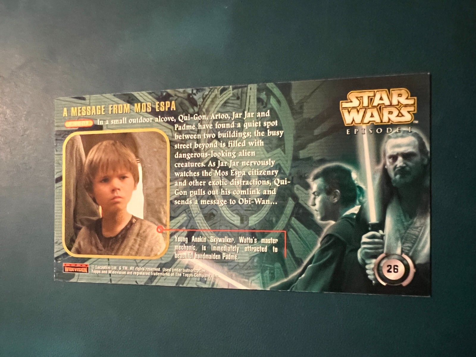 1999 Topps Star Wars Episode I SERIES 1-2 Widevision Complete Your Set U Pick - Picture 64 of 331