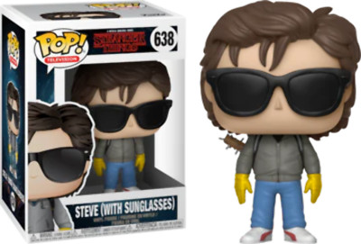 ストレンジャーシングス スティーブ auto サインStrangerthings Sean Astin Autographed Stranger Things Funko Pop Figurine