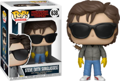 STEVE HARRINGTON SUNGLASSES #638 FUNKO POP VINYL FIGURE STRANGER