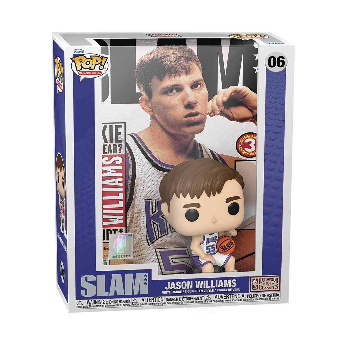 Funko Pop! NBA Cover: SLAM Jason Williams Vinyl Figure | eBay