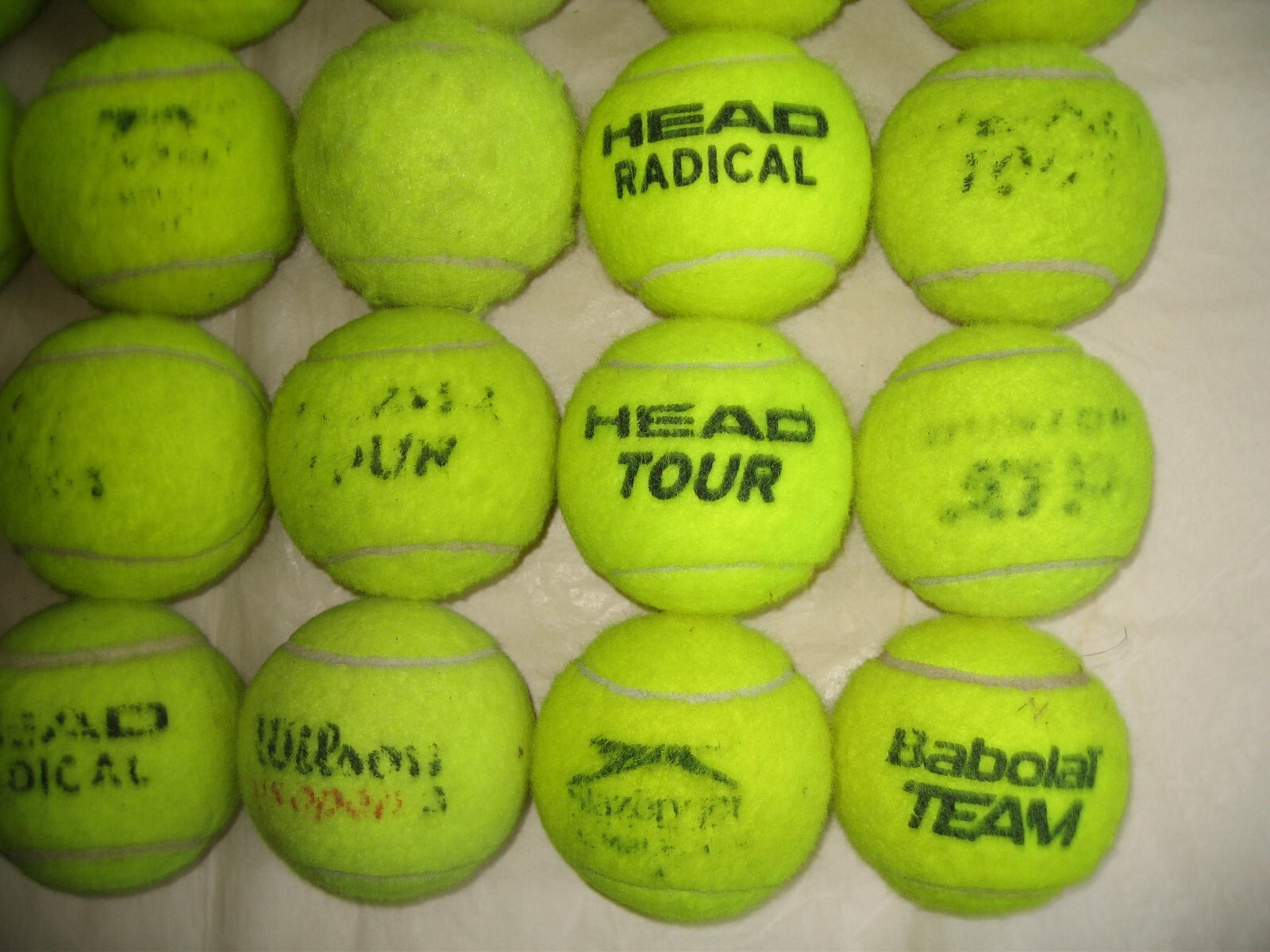 30 Used Tennis Balls for Games, Dog Toys (Assorted) eBay