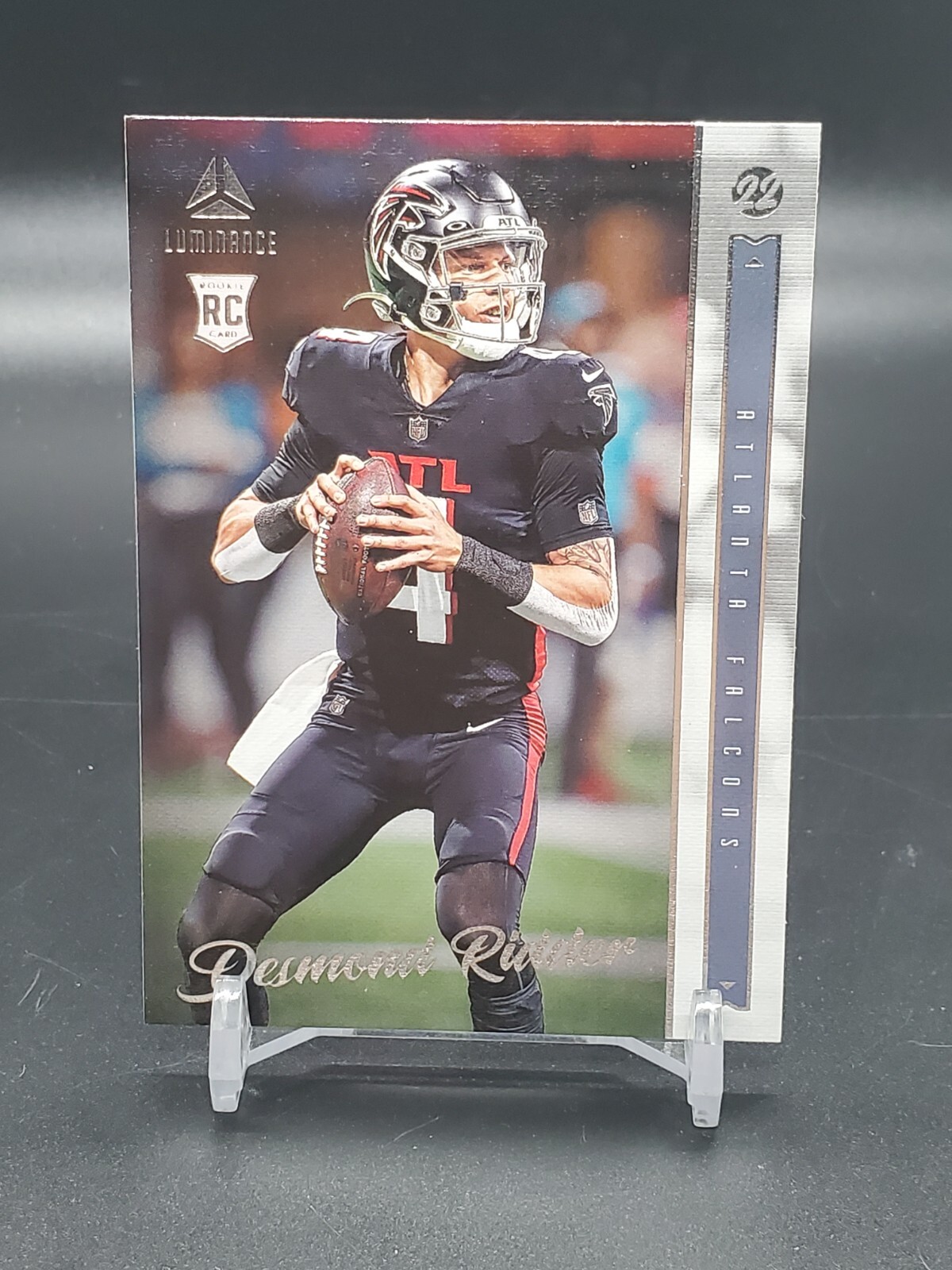 2022 Panini Chronicles #202 Desmond Ridder Luminance Update RC Rookie