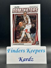 2022-23 DEMAR DEROZAN DONRUSS OPTIC BASKETBALL ELITE DOMINATORS #13   BULLS