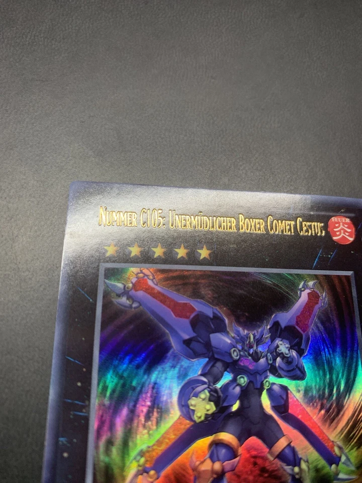 Yugioh! Nummer C105: Unermüdlicher Boxer Comet Cestus Ultra Rare  LTGY-DE052 Unl - Bild 2 von 4