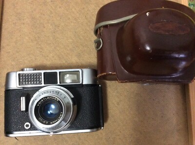 GENUINE ORIGINAL Voigtländer Vito CD 35mm CAMERA 50mm F2.8 LENS with METER