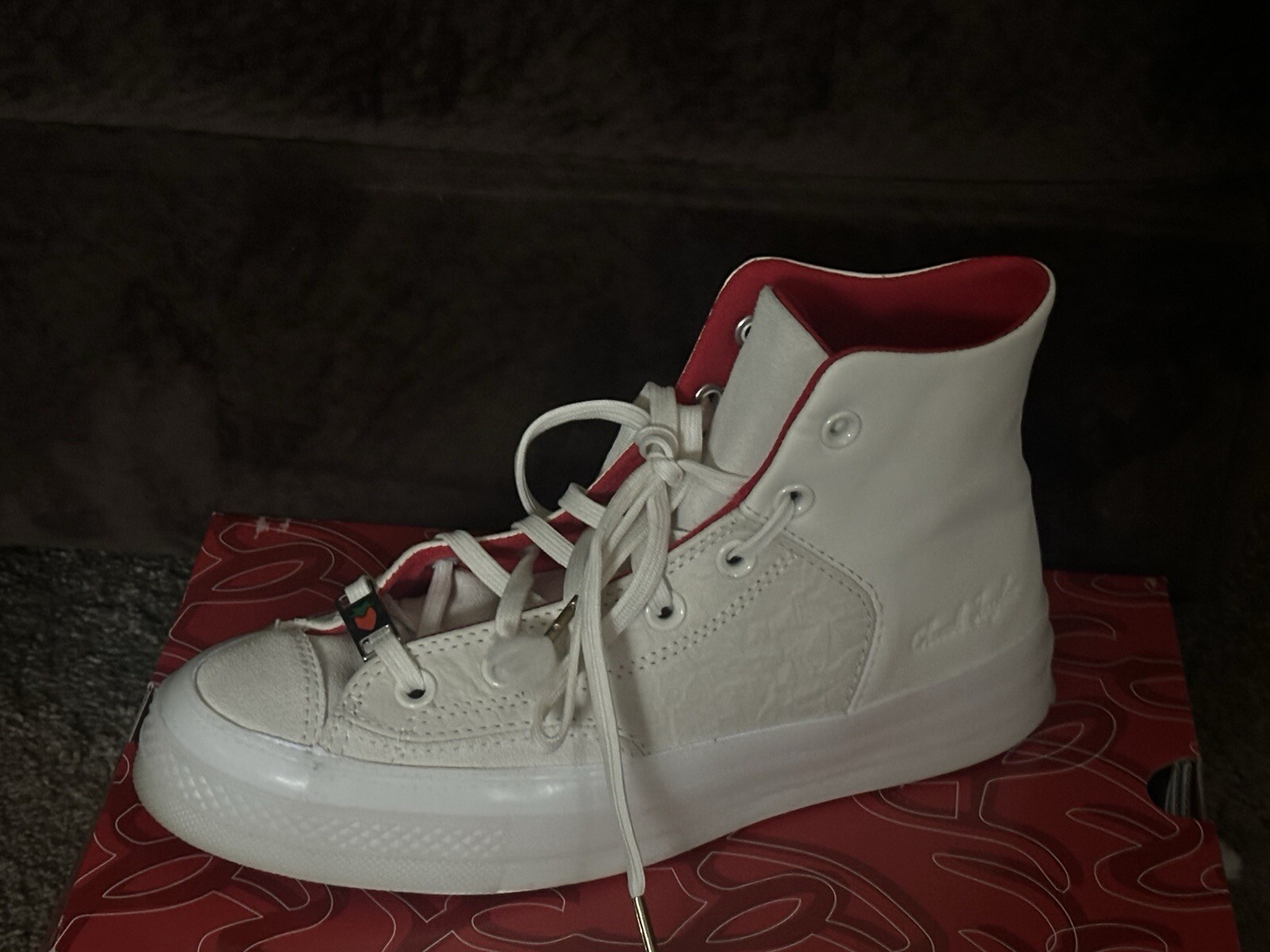 Leather Converse - image 2