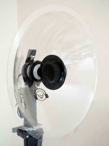 MICROFONO PARABOLICO - PARABOLIC MICROPHONE Plug In Power /XLR 25-35-53cm diam. - Afbeelding 22 van 61