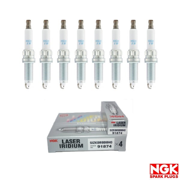 New Set of 8 NGK Iridium Spark Plugs for BMW/ Rolls-Roys