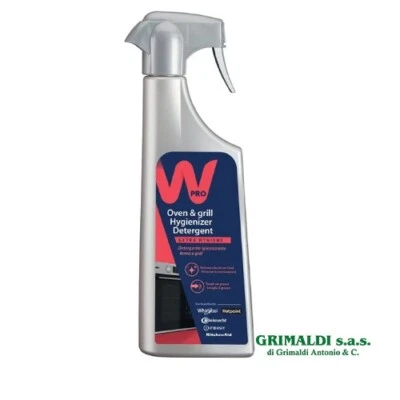 WPRO PULISCI CURA FORNO GRIGLIE E VETRO SGRASSANTE SPRAY PROFESSIONALE W-PRO ODS412/2